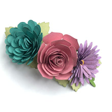 Load image into Gallery viewer, Floral hairclips
