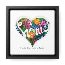 Load image into Gallery viewer, Love Home- Gallery Canvas Wraps, Square Frame
