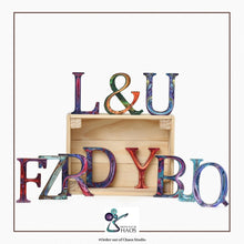 Load image into Gallery viewer, Wooden Letters with Quilling Art 0026

