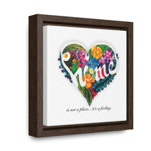 Load image into Gallery viewer, Love Home- Gallery Canvas Wraps, Square Frame
