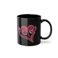 Load image into Gallery viewer, LOVE Lettering Art print 0.1 - Black Coffee Cup, 11oz
